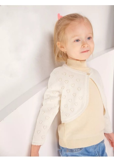 Minora Bolerolu Kısa Kardigan 133376526 Beyaz