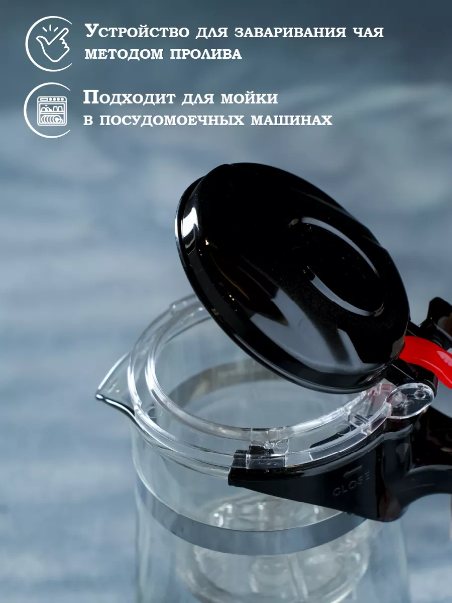 Magistro Cam Demlik "meksika" Süzgeçli 900 Ml 62340016 Beyaz