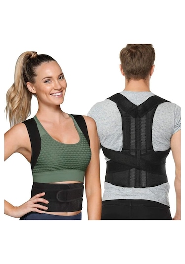 Duruş Düzeltici Dik Duruş Korsesi Sırt Bel Omuz Korsesi Skolyoz