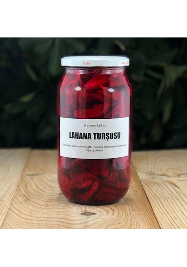 Silifke Sepeti Mor Lahana Turşusu 1200 G