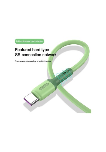 Nnbılı 3a Usb C Kablosu Hızlı Şarj Tip C Sıvı Yumuşak Silikon Veri Kablosu Purple 1m Diğer