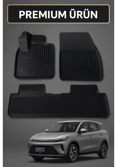 Byd Seal U Dm-i 2024 Sonrası Uyumlu 3d Kauçuk Oto Paspas