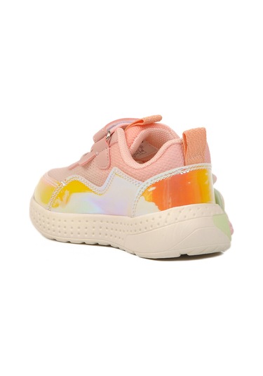 Pudra Cırtlı Hafif Kız Çocuk Spor Ayakkabı 1905 B Pudra