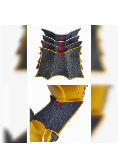 Motosiklet Paspas Arora Safari 50 125 ve Kuba Grace Uyumlu Gri