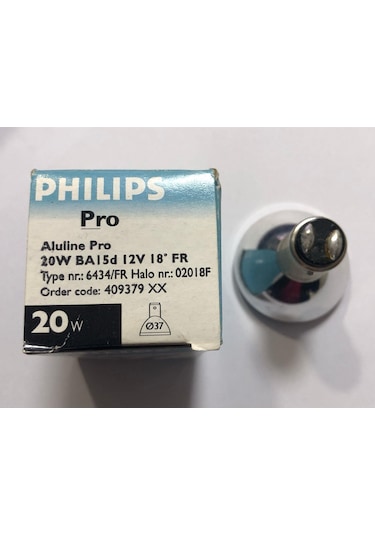 Phılıps 6434/fr 12v 20w Ba15d 18 Halojen Lamba
