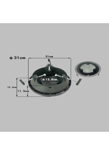 Suntek Yılbaşı Ağacı Tutucu Parti Oturma Odası İç Mekan