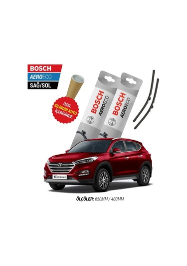 Hyundai Tucson 2018 Silecek Takımı Bosch Aeroeco