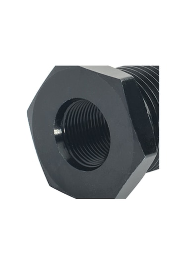 Tenfowee Araç Yağ Filtresi Adaptörü: 1/2-28 İç Dişli, 3/4-16 Dış Dişli, Alüminyum Alaşım, Siyah Renk