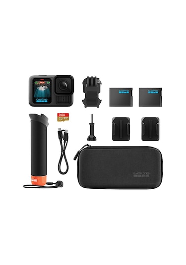 Gopro Gopro Hero13 Black Aksiyon Kamerası + Aksesuar Kit Siyah