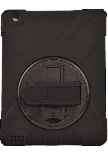 Apple Uyumlu iPad  2. Nesil Zore Defender Tablet Silikon-siyah Tablet Kılıfı