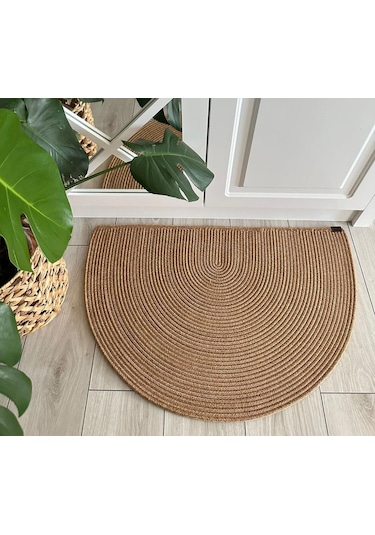 Jüt Hasır D Paspas, Kapı Önü Karşılama 50x80 -bej