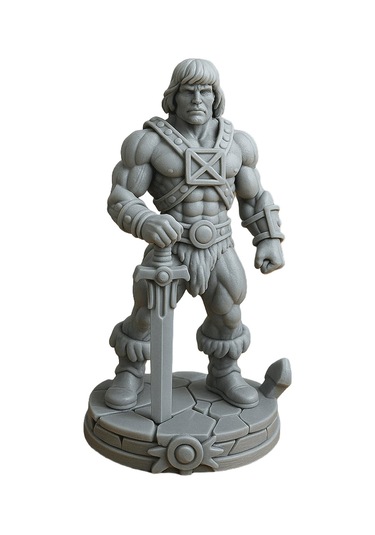 He-man Figürü Koleksiyon Heykeli