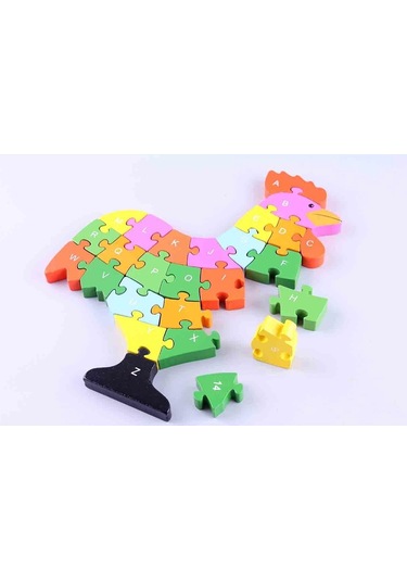 Ahşap Lego Bulmaca / Horoz