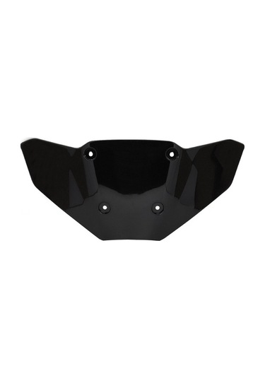 Pazly Mt 09 Ve Mt-09 Sp 2024 İçin Siyah/şeffaf Gri/şeffaf Abs Motor Rüzgarlığı, 368x150mm, Kullanıcı Dostu Model