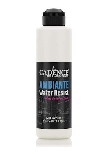 Cadence Ambiente Islak Zemin Boyası 250 Ml Pak Beyaz + 10 G Katalizör