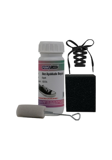 Point Care Kumaş ve Bez Ayakkabı Boyası 125 G - Siyah