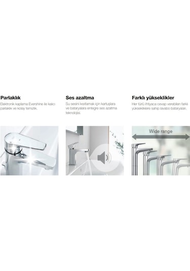 Roca Atlas Banyo Bataryası A5A0290C00 Krom