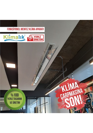 Lineer menfez klima aparatı