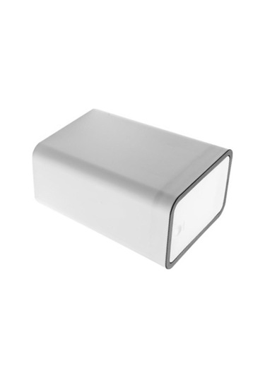 Ev Çöp Kutuları Kapalı Büyük Kapasiteli Kokusuz Pres Üstlü Plastik Çöp Kutusu Ev İçin Beyaz