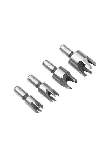 Suofeng 8 Parçalı Ahşap Tıpa Kesici Matkap Ucu Seti - Dayanıklı Karbon Çelik, 22-26mm Uzunlukta Tıpa Kesme İçin İdeal