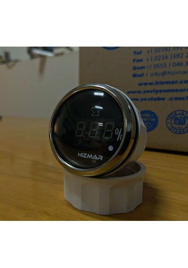 Siyah Atık Su Dijital Seviye Göstergesi - 240 - 33 Ohm