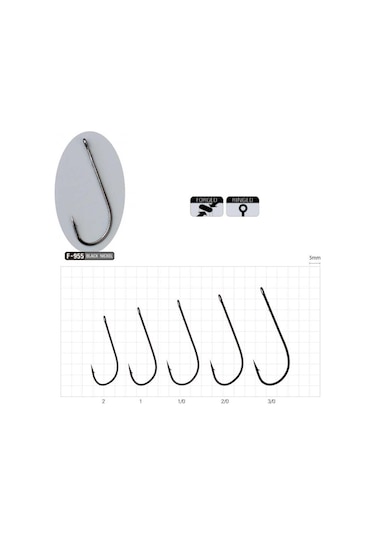 Sasame Worm F955 Serisi Olta İğnesi