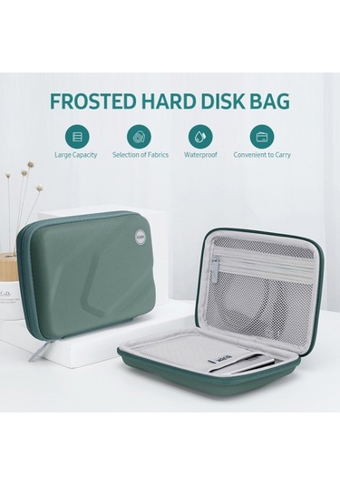 Bubm Mat Sert Disk Çantası Büyük Kapasiteli Kumaş Seçimi Su Geçirmez Kolay Taşınabilir Sert Kabuk Aşınmaya Dayanıklı Açık Pembe Diğer