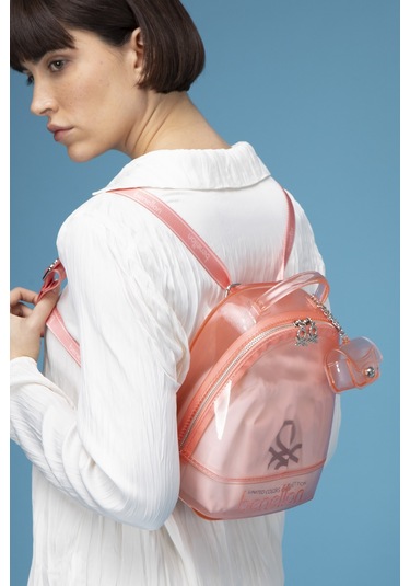 Unıted Colors Of Benetton Kadın Sırt Çantası C.bnt 1455 Pembe