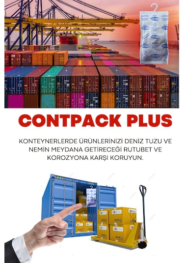 Contpack Askılı Nem Rutubet Alıcı Konteyner Kurutucu