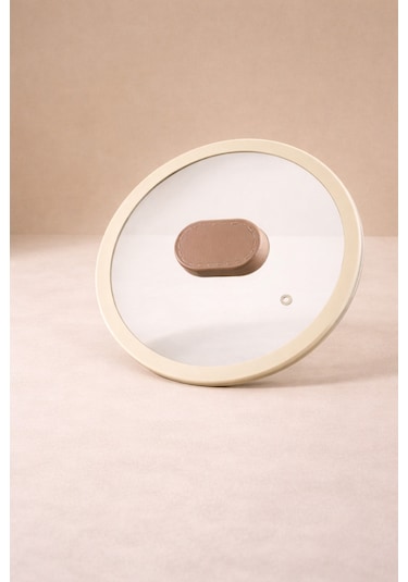 20 Cm Silikon Cam Kapak Ve Tepe