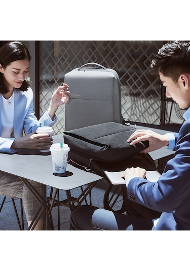 Xiaomi Çok Fonksiyonlu 15.6" Laptop Taşıyıcı Sırt Çantası  Koyu Gri