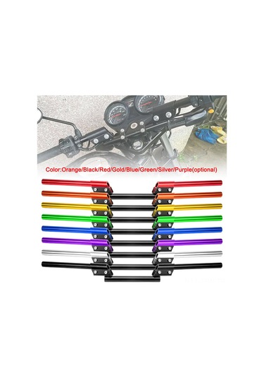 Tenfowee "cg125 Motosiklet İçin 22mm Yeşil Cnc İşlemeli Hafif Alüminyum Ayarlanabilir Spor Gidon Seti"