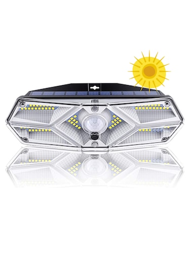 Greentech Güneş Enerjili Hareket Sensörlü, 6 Taraflı 104 Led Aydınlatma / GT-SL13