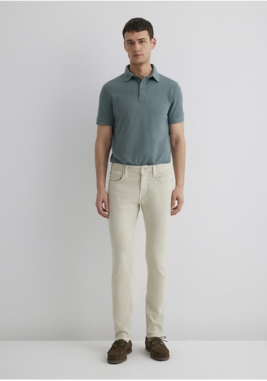 Mavi - James Toz Gri Comfort Gabardin Pantolon 0042431024 Gri