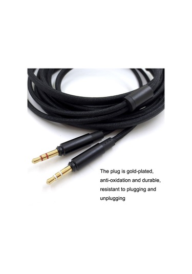 Sones Beyer T1 2./3. Nesil T5 / Amiro Dengeli Kulaklık Kablosu 3,5 Mm + 6,35 Mm Adaptör