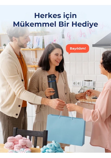 Waterh Boost Akıllı Termos Hidrasyon Takibi Yapan, Yalıtımlı 0.95 L / 32oz Akıllı Şişe Siyah