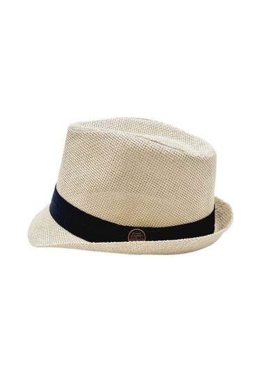 Tezzgelsin Unisex Yazlık Hasır Jackson Fötr Şapka Bej