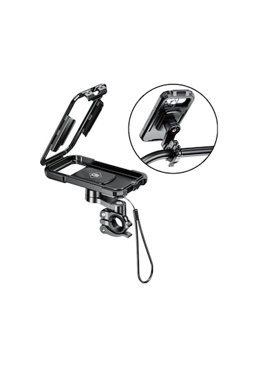 Sones M18l-qd Motosiklet / Bisiklet Su Geçirmez Çabuk Açılan Cep Telefonu Tutacağı