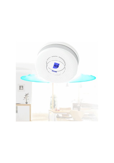 Lemestar Beyaz Ekranlı Kombine Duman Ve Karbon Monoksit Algılayıcı - Pil İle Çalışır, Hassas Tespit, Yüksek Sesli Uyarı, Ev/fabrika/depo Uygun