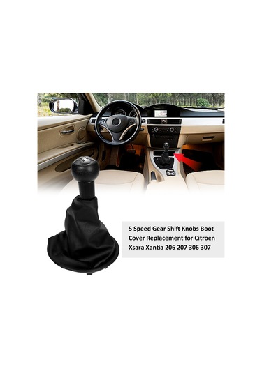 Citroen Xsara Xantia 206 207 306 307 Için 5 Vites Vites Siyah