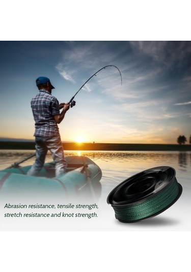 Reedark 4 Izgara Pe Misina, 100 Metre, 6.0 Numara 60 Lb , Güçlü Çekiş, Dayanıklı, Beyaz, Deniz Ve Tatlı Su Balıkçılığı İçin