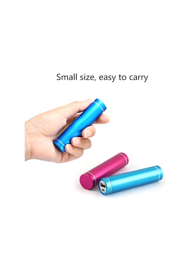 Symbee Yeşil Alüminyum Usb Power Bank Kutu Seti - Kaynaklı, Pil Yok, Kolay Montajlı, Tek Tıklama İle Pil Değiştirilebilir Yeşil