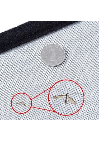 Beyaz Anti Böcek Pencere Teli Ayarlanabilir Dıy Pencere Net Anti Sivrisinek Tel Örgü Elek Koruyucular Hata Perde Anti Sinek Perde 1.5x2m