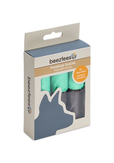 Beeztees Köpek Dışkı Toplama Poşeti, Bioçözünür, 795005-795007 İle Kullanılabilir, 6x10adet