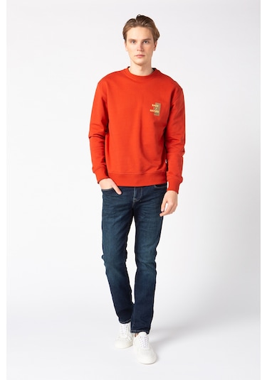 Vigoss Erkek Sweatshırt 62143-30034 - Tarçın