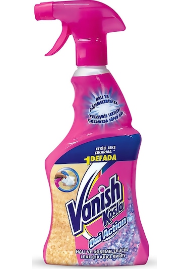 Vanish Kosla Oxi Action Halı ve Döşemeler için Leke Çıkarıcı Sprey 500 ML