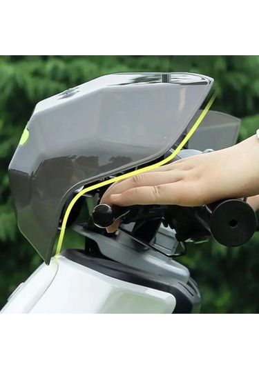 Motosiklet El Koruma Rüzgarlığı Scooter,cross,vitesli Ve Atv Mod Uygun Motor Siperlik Standart