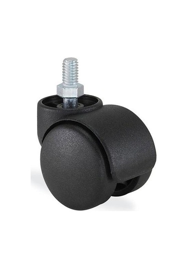 Kama 1801 Ppb 50 Civatalı Mobilya Tekeri Siyah