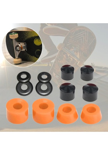 Homyl Kaykay Burcu Yedek Bardak Yıkayıcılar Longboard Turuncu Turuncu Çok Renkli