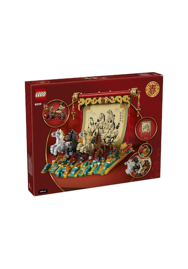 Lego 80119 Iconic Dört Nala Koşan Atlar Tablosu